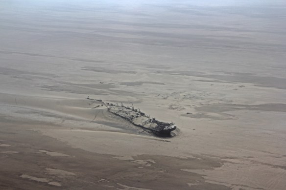 Wreck of the Eduard Bohlen on Namibia's Skeleton Coast