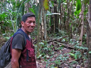 Bolivian guide in the Amazon