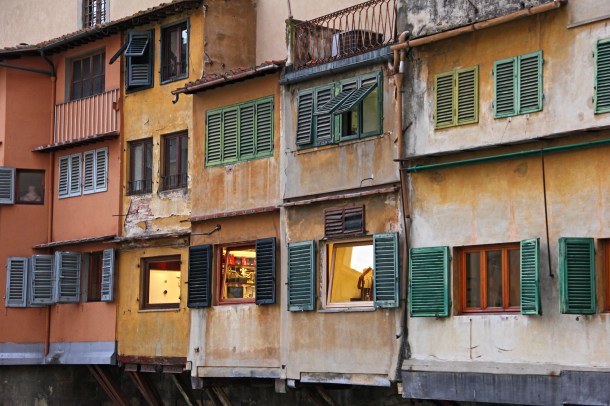 Ponte Vecchio windows, Florence