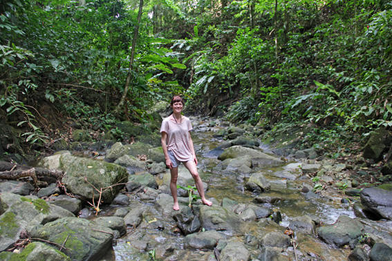 Castara waterfall trek, Tobago