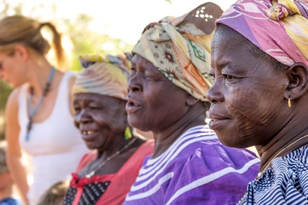 Frafra craftswomen, SWOPA in Sirigu, Ghana