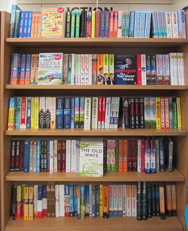 Travel books WHSmith male authors