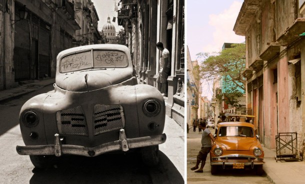 Cuba classic vintage car Havana