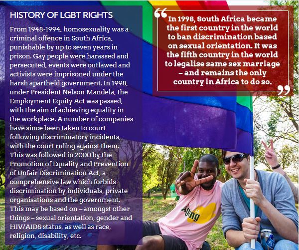 LGBT travel in South Africa